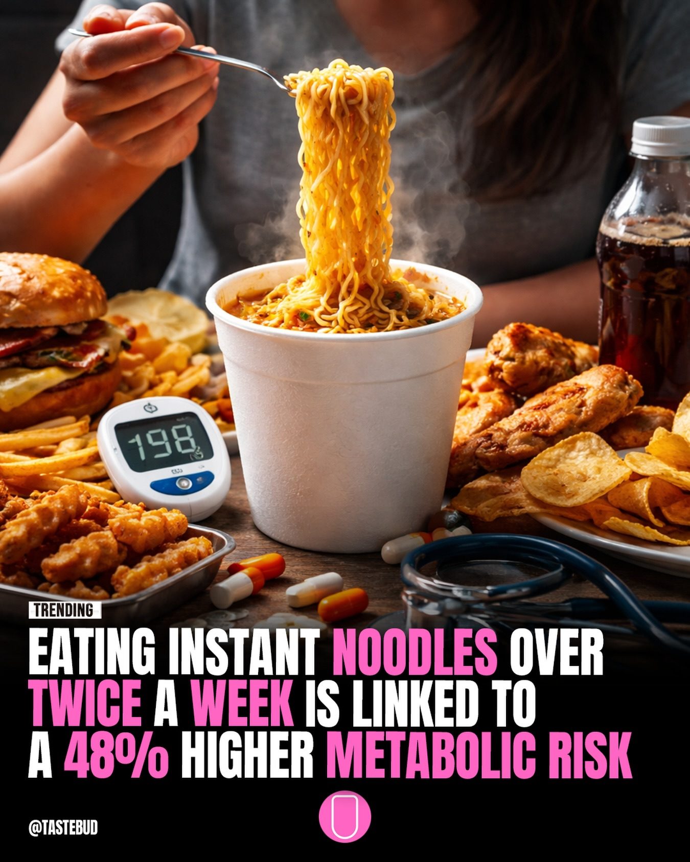 The Dark Side of Instant Noodles: Metabolic Risks Revealed