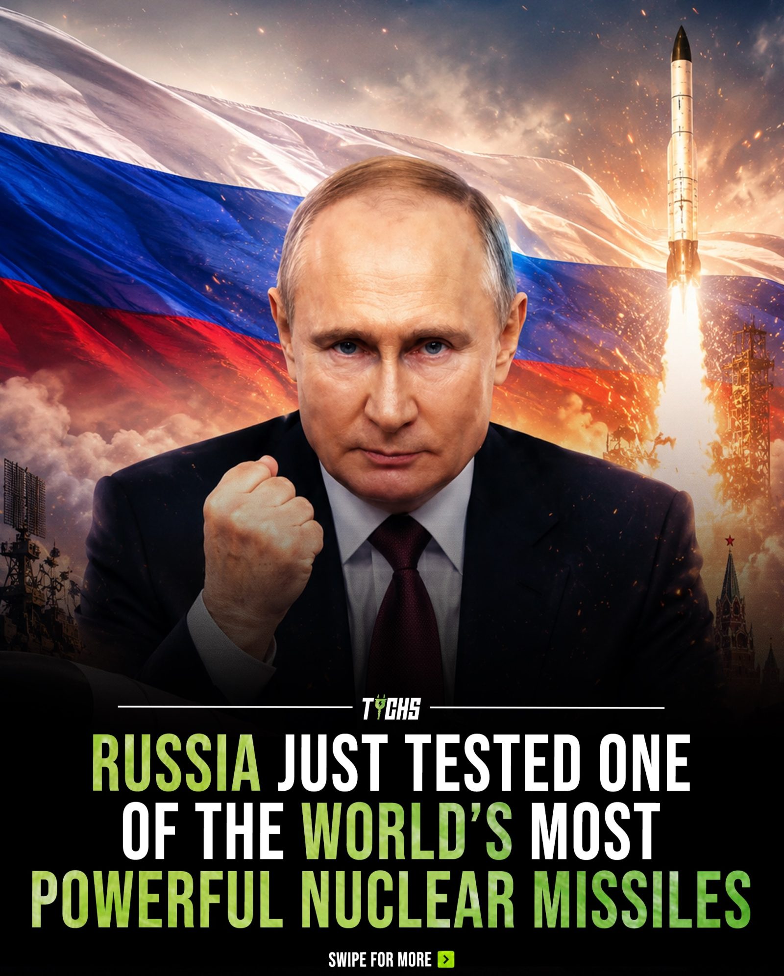 Russia's RS-28 Sarmat: World's Most Powerful Nuclear Missile Tested