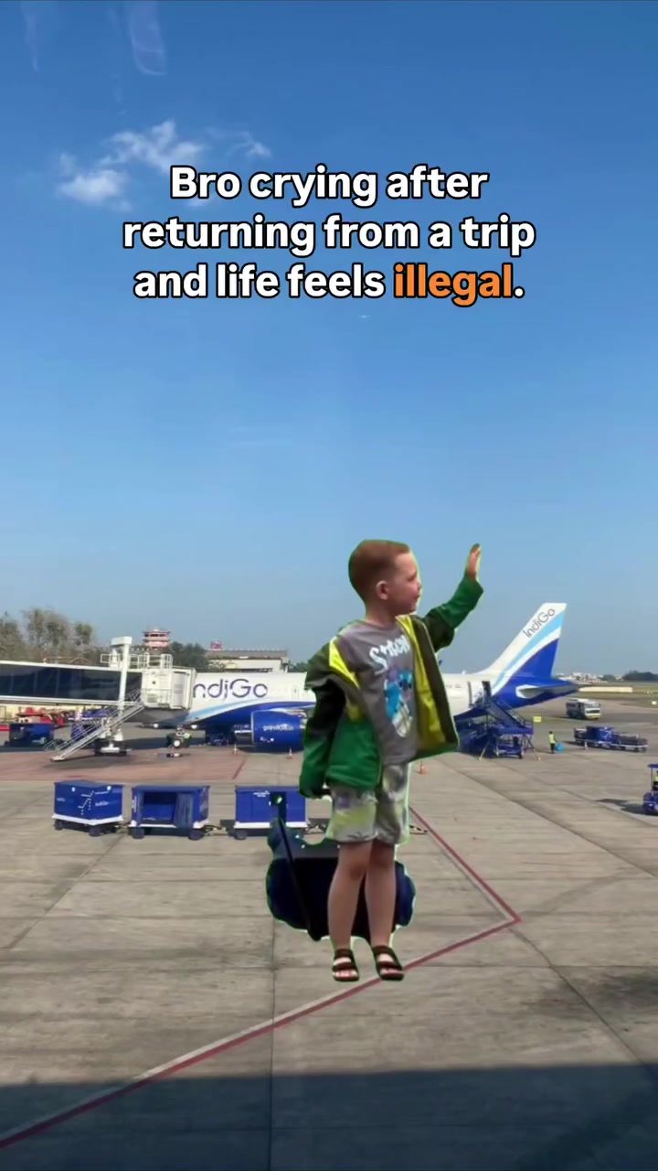 Why Kids Cry at Airports After Great Trips