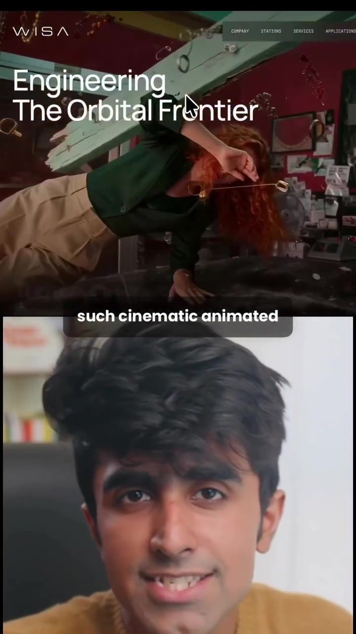 Create Cinematic Animated Websites with Free Tools