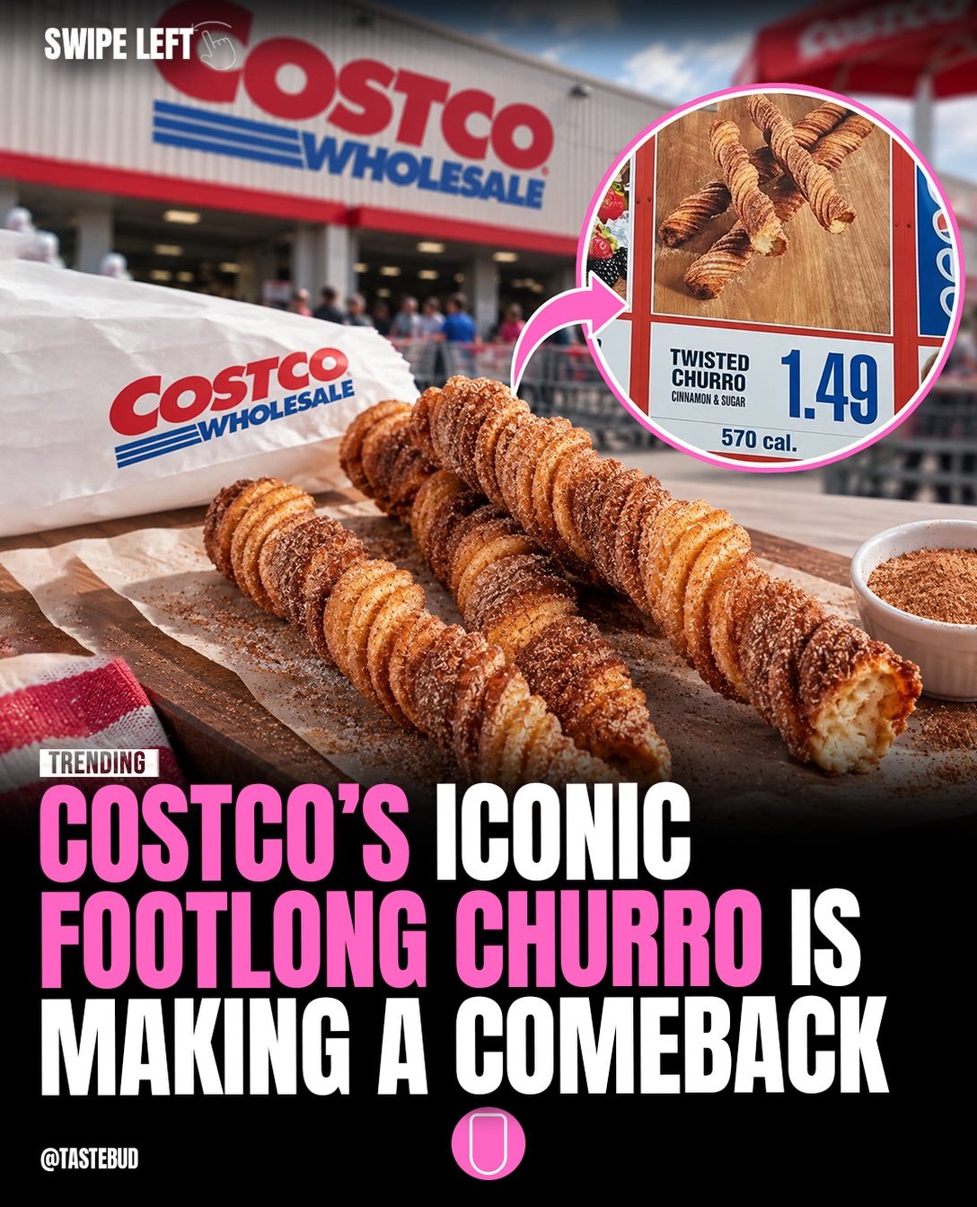 Costco's Iconic Footlong Churro Returns