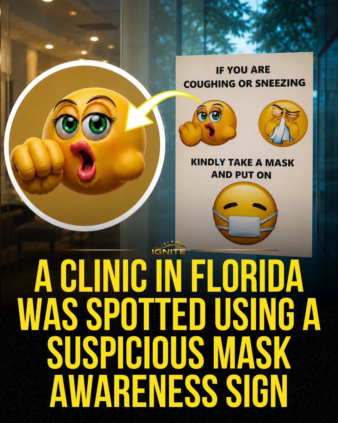 COVID-19 Signage in Healthcare Reminds of Mask Protocols