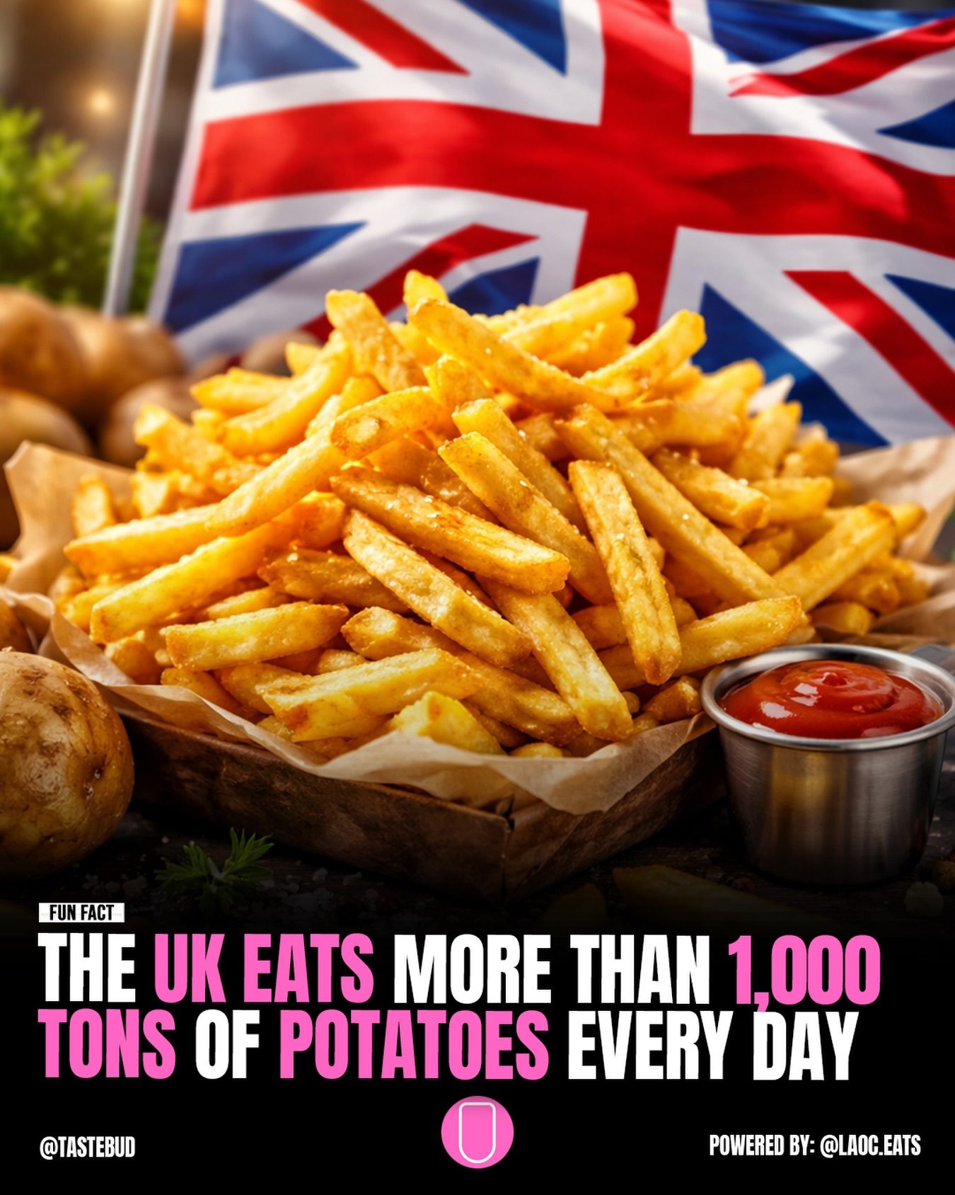 UK's Potato Passion: Over 1,000 Tons Daily