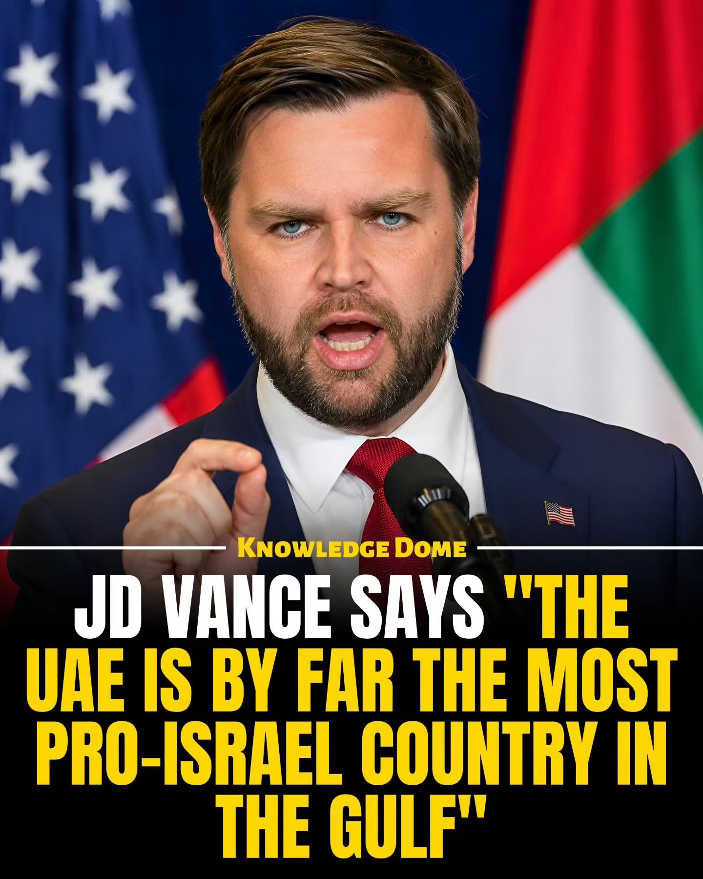 Vance Highlights UAE as Gulf’s Most Pro-Israel Nation