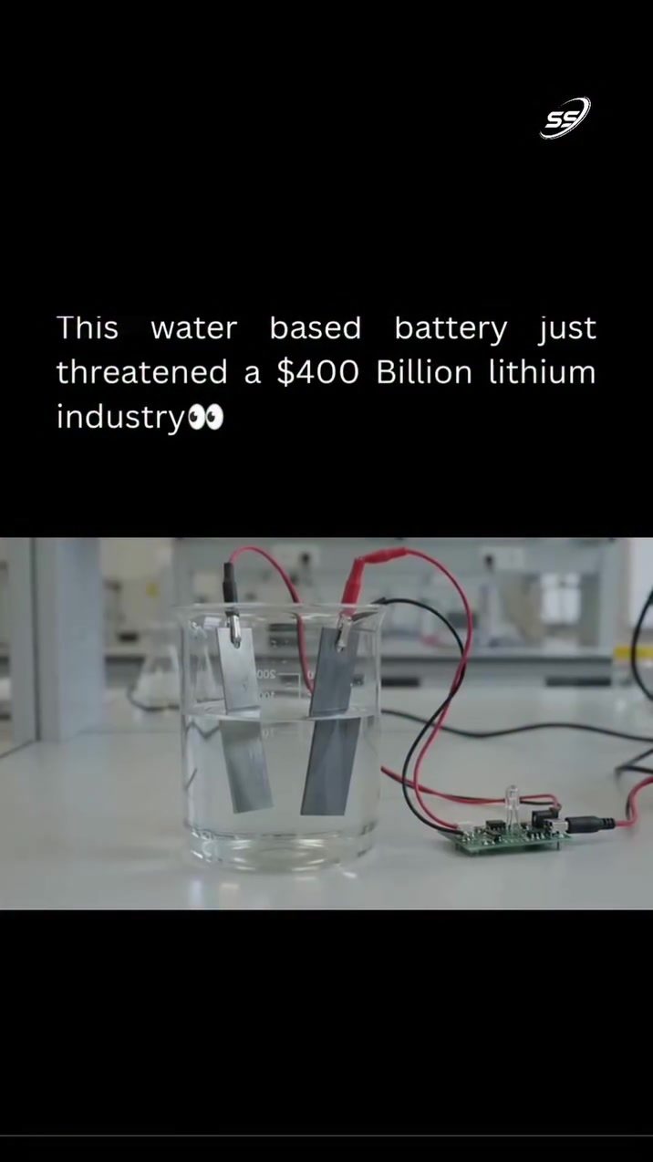 Water-Based Batteries: A Safer, Longer-Lasting Alternative