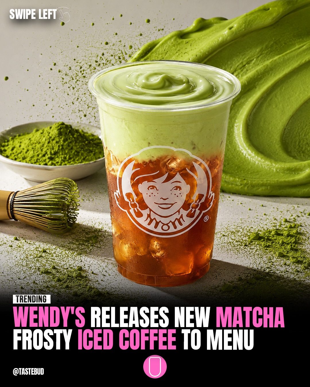 Wendy's Philippines Introduces Matcha Frosty Iced Coffee