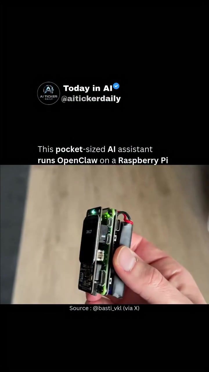 Pocket-Sized AI Assistant: Raspberry Pi Innovation by Sebastian Völkl