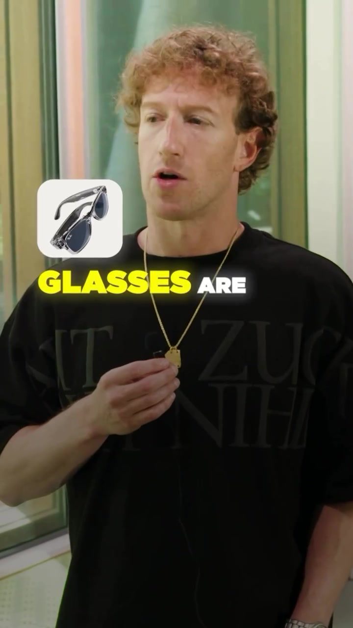 Mark Zuckerberg's Vision for Smart Glasses