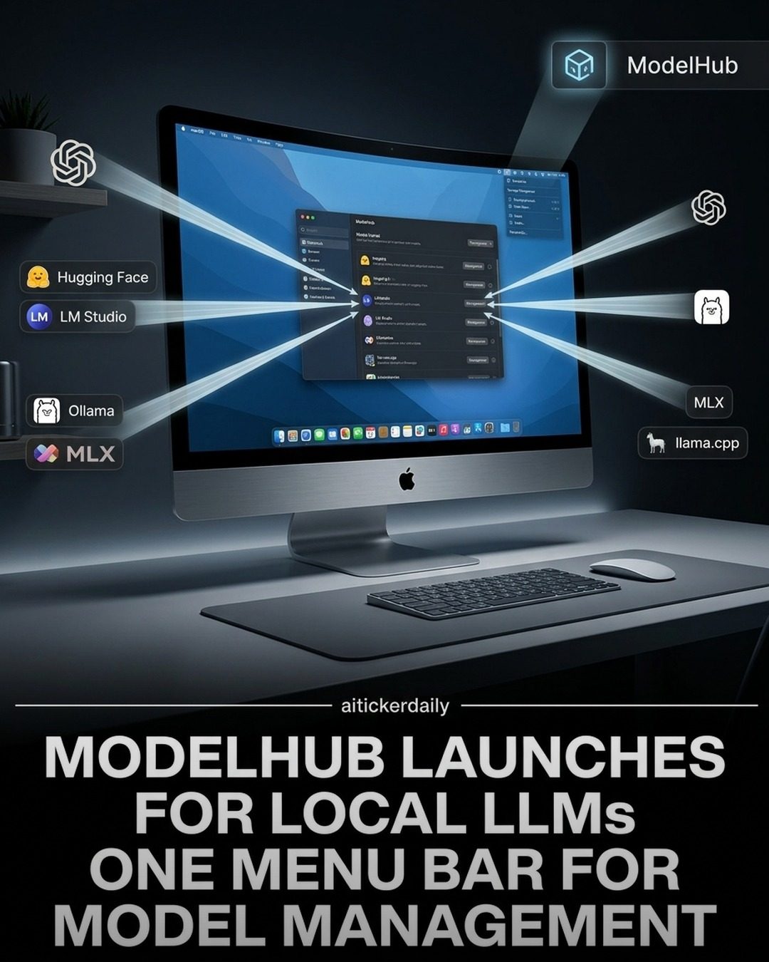 ModelHub Simplifies Local LLM Management on macOS