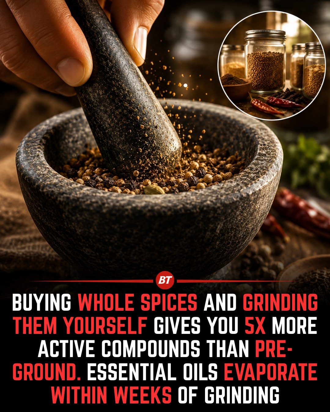 Grinding Whole Spices: Boost Flavor and Nutrition