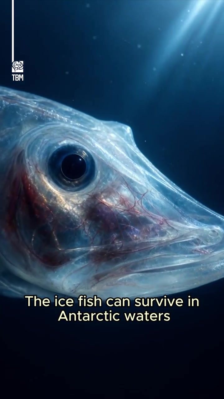 Icefish Survival: Transparent Blood in Antarctic Waters
