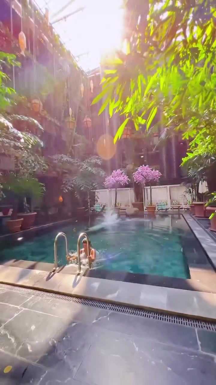 Luxury Indoor Pool at Copenhagen Resort