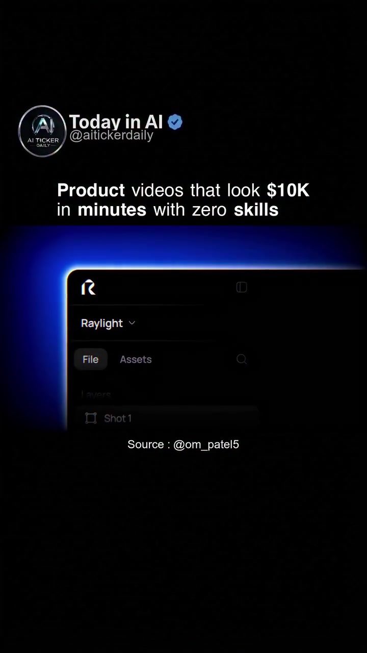 Raylight: Create $10K Product Videos in Minutes with AI