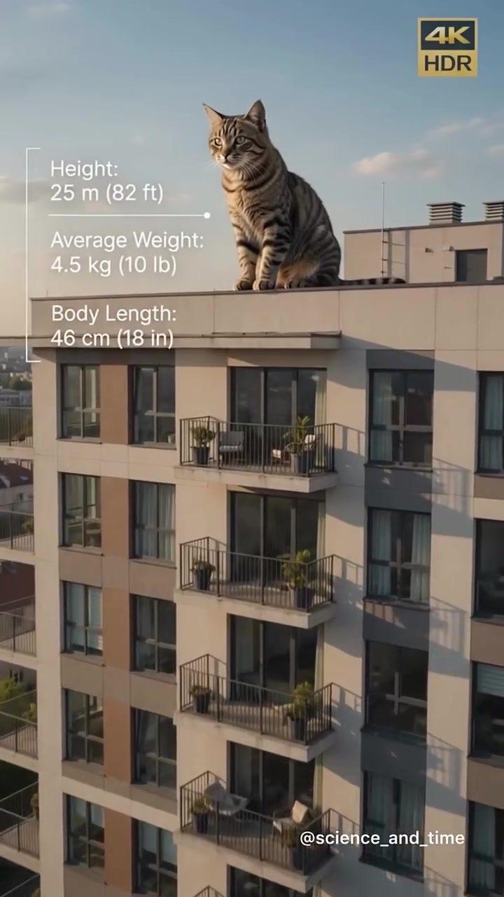 Cats' Incredible Ability to Survive High Falls