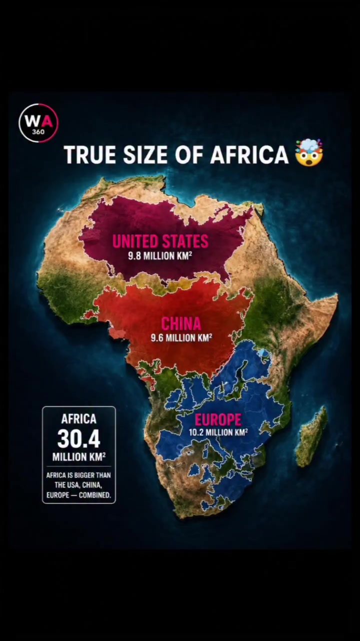 Africa's True Size: Bigger Than You Think