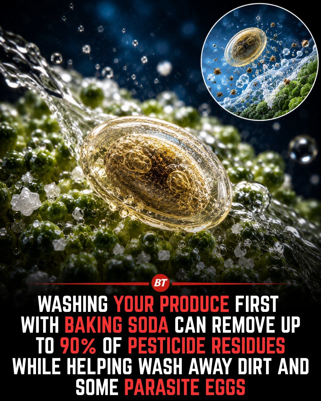 Washing Produce with Baking Soda: Effective Pesticide Removal