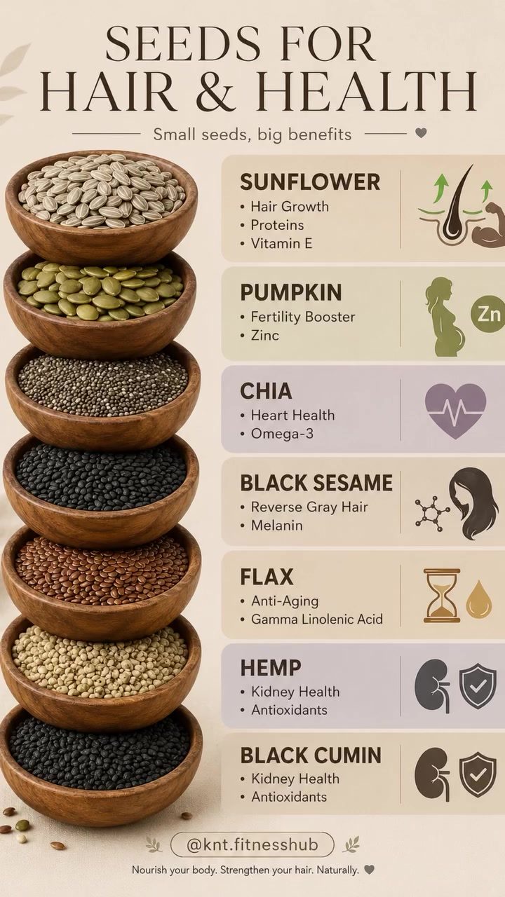 How Tiny Seeds Can Boost Your Health and Hair