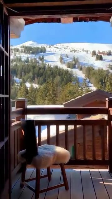Explore Luxury Snow Views at a Winter Mountain Resort