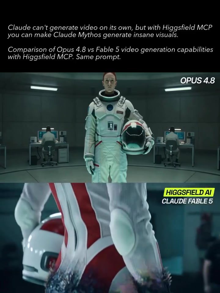 Higgsfield AI: Fable 5 vs Opus 4.8 in Video Generation