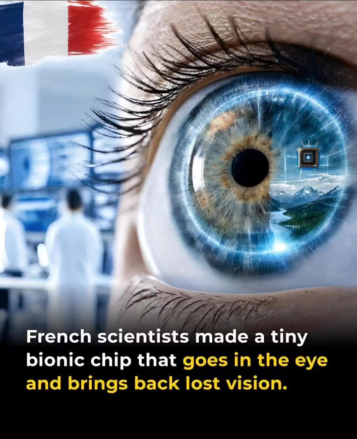 French Scientists Develop Bionic Chip to Restore Vision