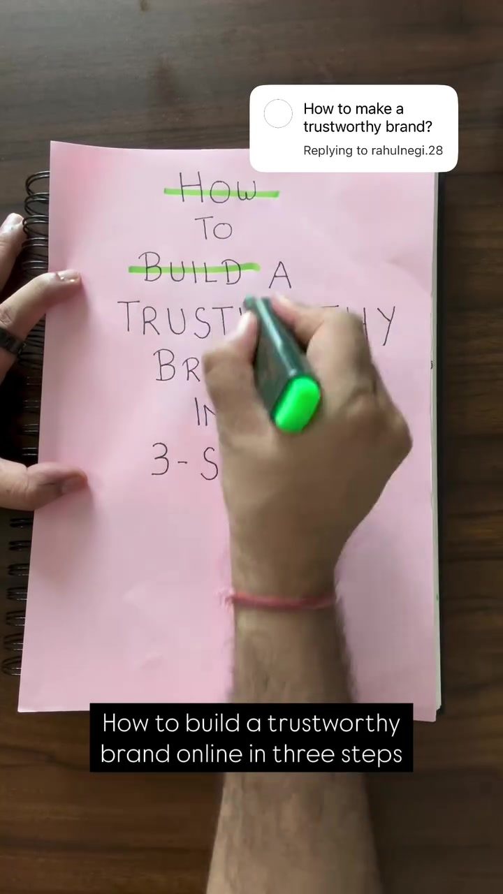 3C Framework: Clarity, Consistency, and Community for Trustworthy Brands