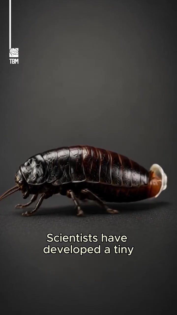 Innovative Mini Suit Lets Cockroaches Explore Underwater