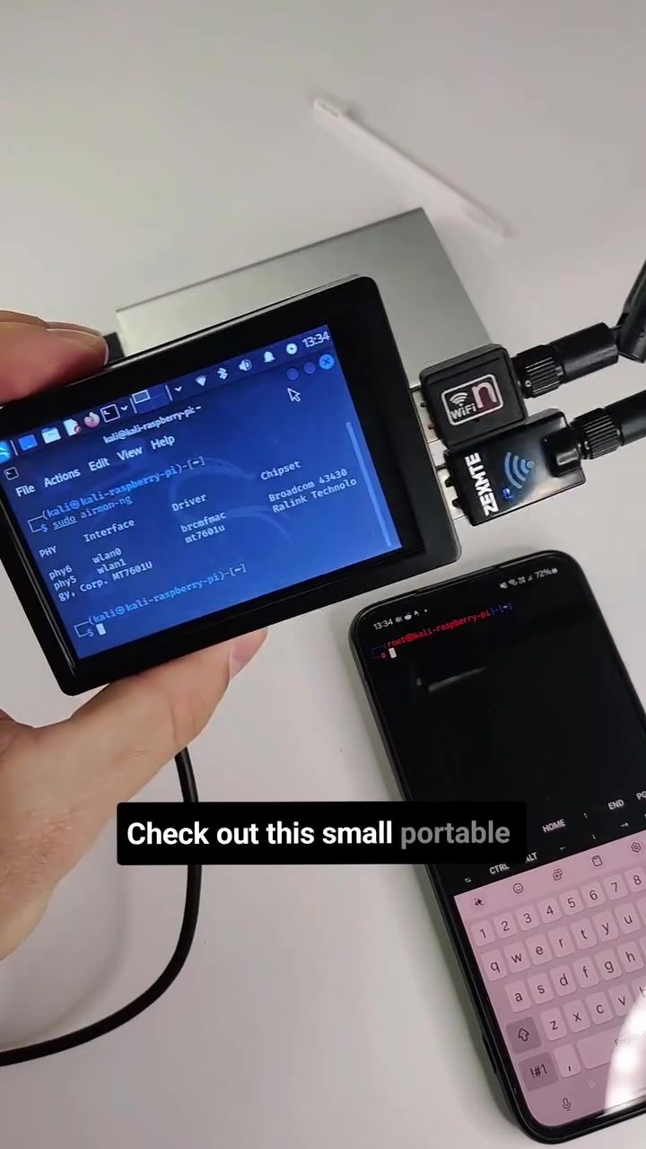 Creating a Portable Kali Linux Box with Raspberry Pi