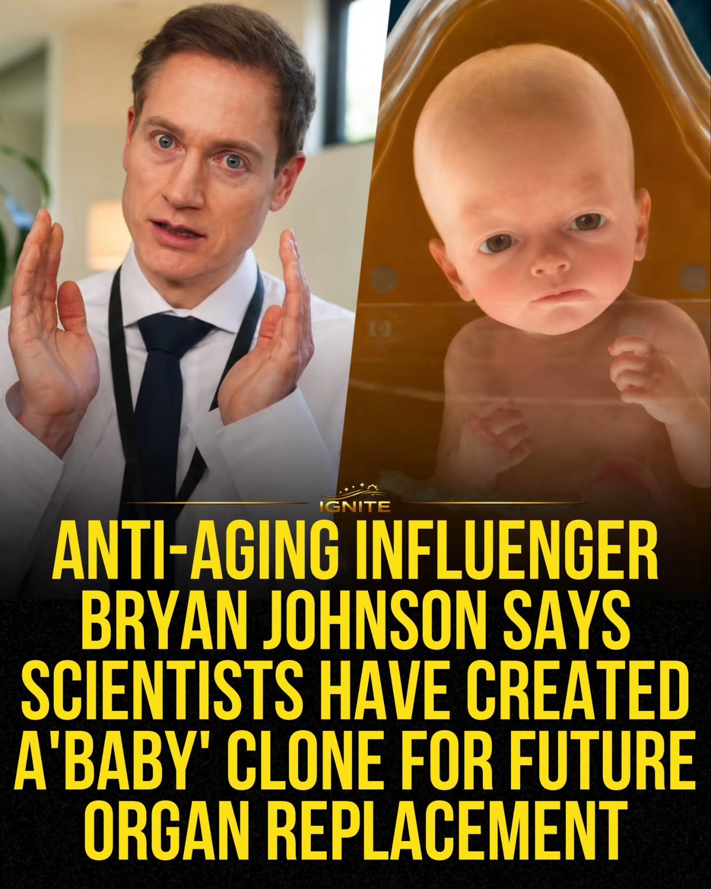 Bryan Johnson's Baby Clone: Revolutionizing Organ Transplants
