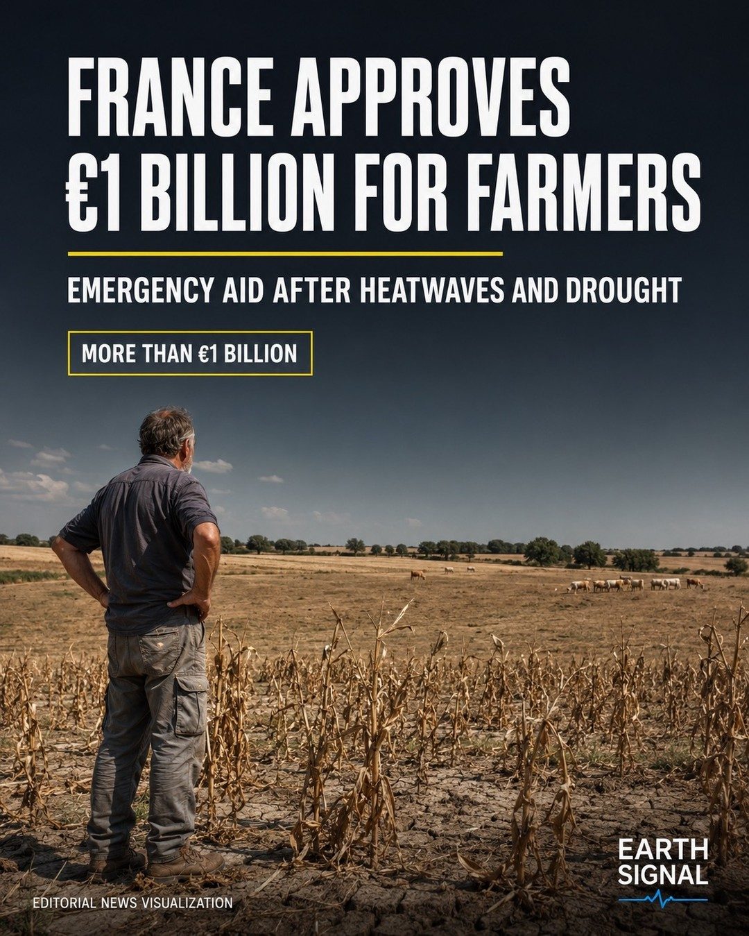 France's €1 Billion Aid to Farmers After Heatwaves