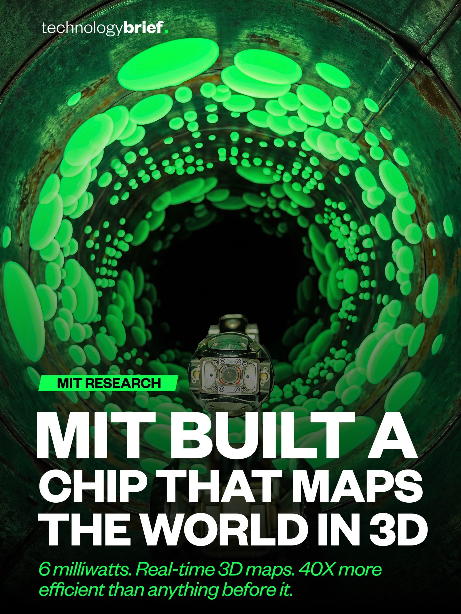 MIT's Gleanmer Chip: Efficient 3D Mapping for Tiny Robots