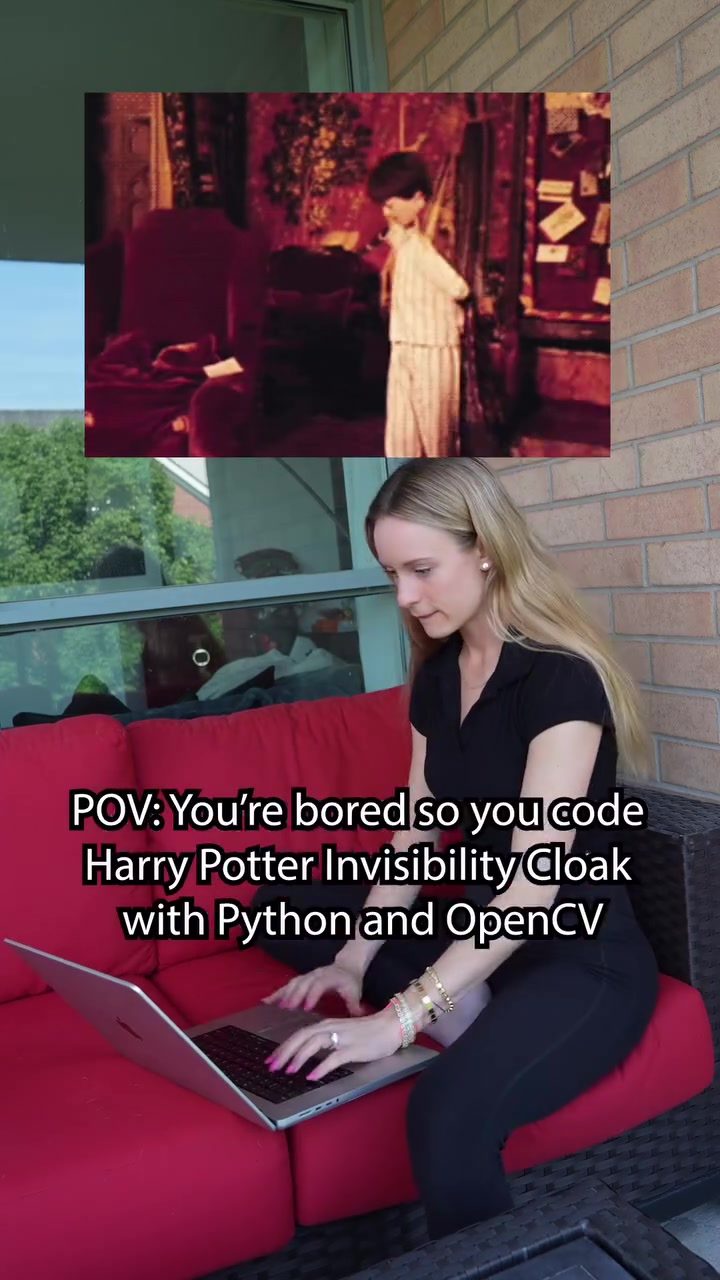 How to Make a Harry Potter Invisibility Cloak with Python