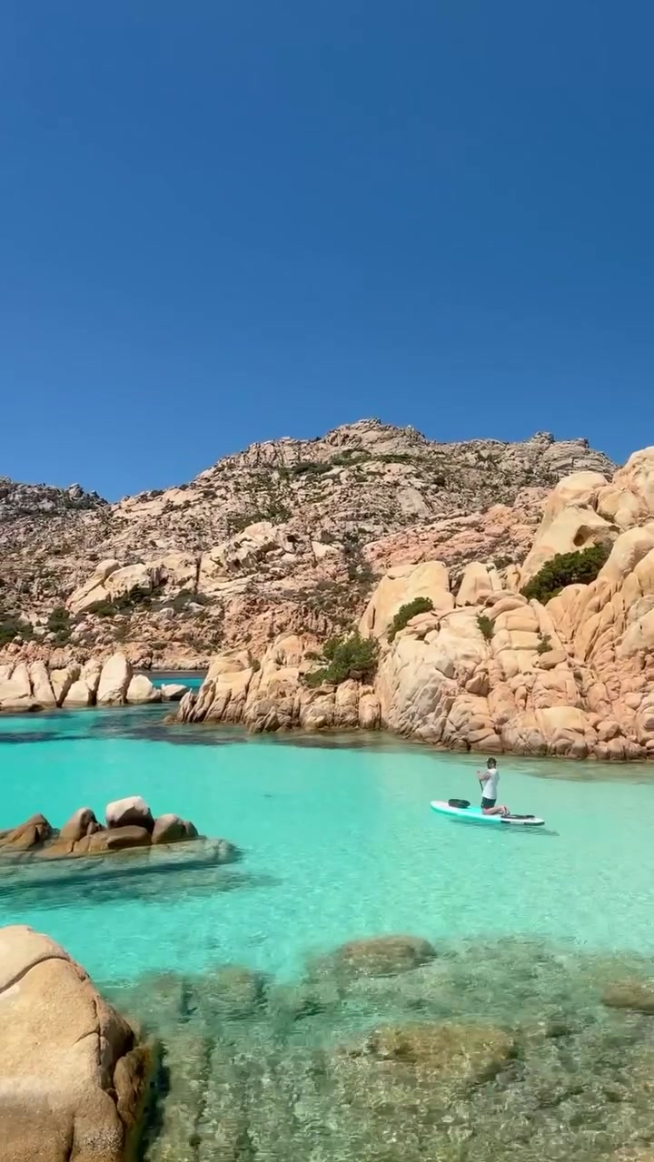 Paddleboarding Sardinia's Turquoise Bays