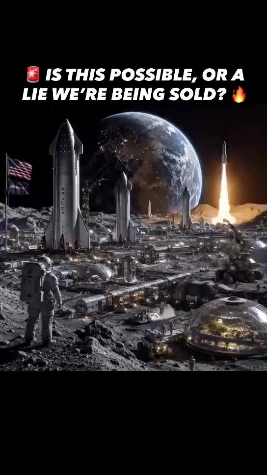 Moon Base: Reflection of Future or Dark Secret?