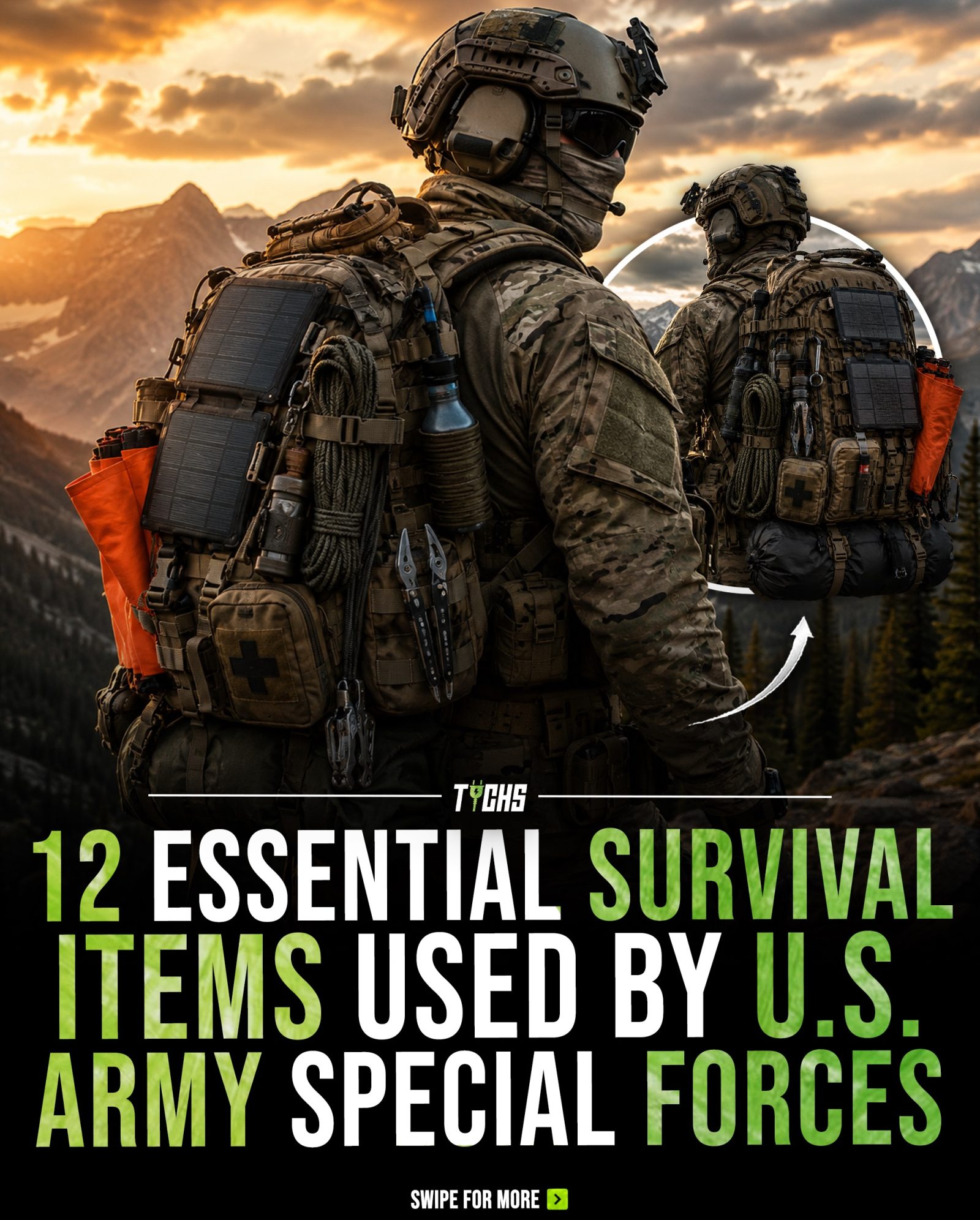 The Essential Survival Gear Used by U.S. Army Green Berets