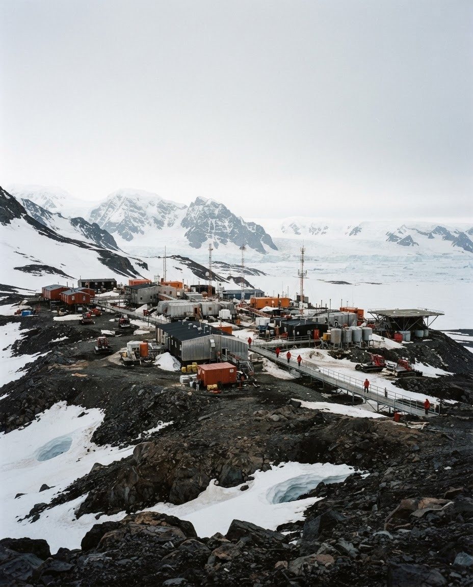 Antarctic Research Stations: Scientific Operations in Ice