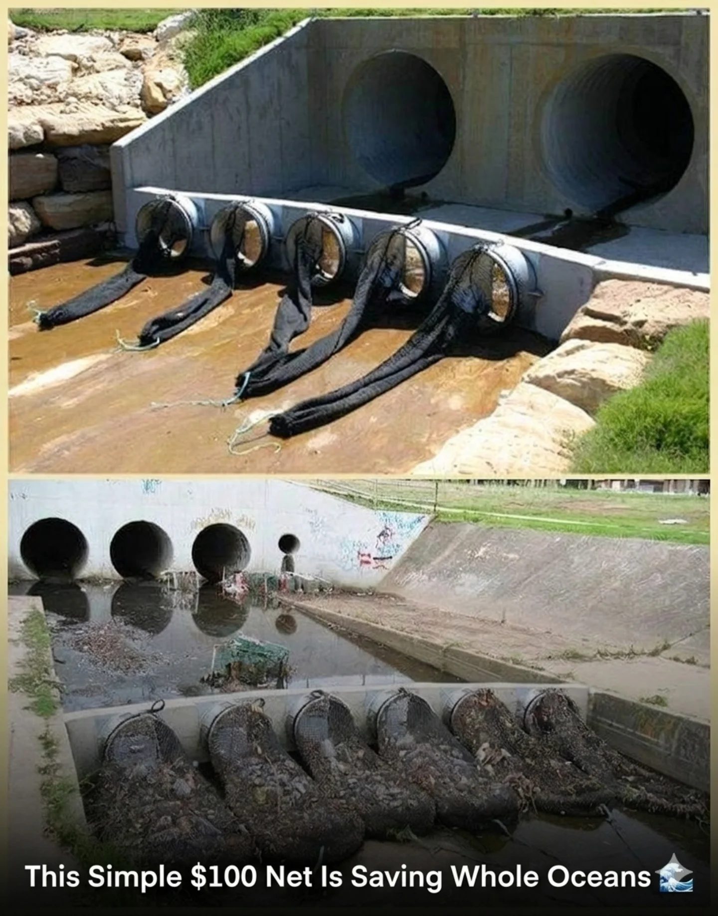 How Stormwater Netting Systems Prevent Ocean Pollution