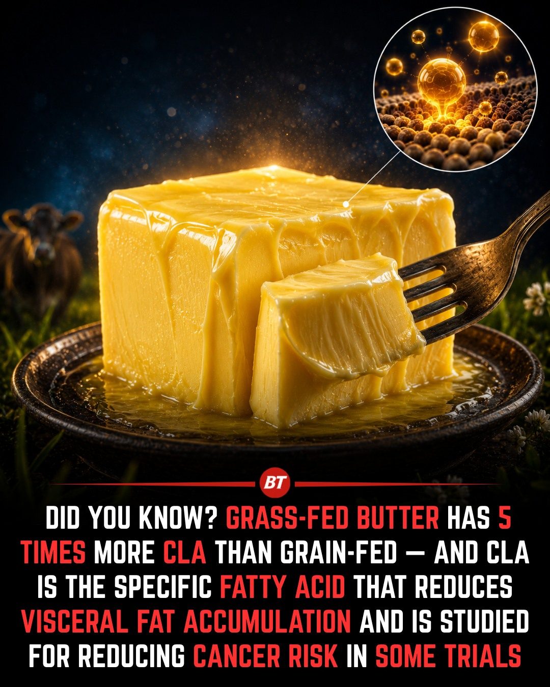 The Health Benefits of Grass-Fed Butter Over Conventional