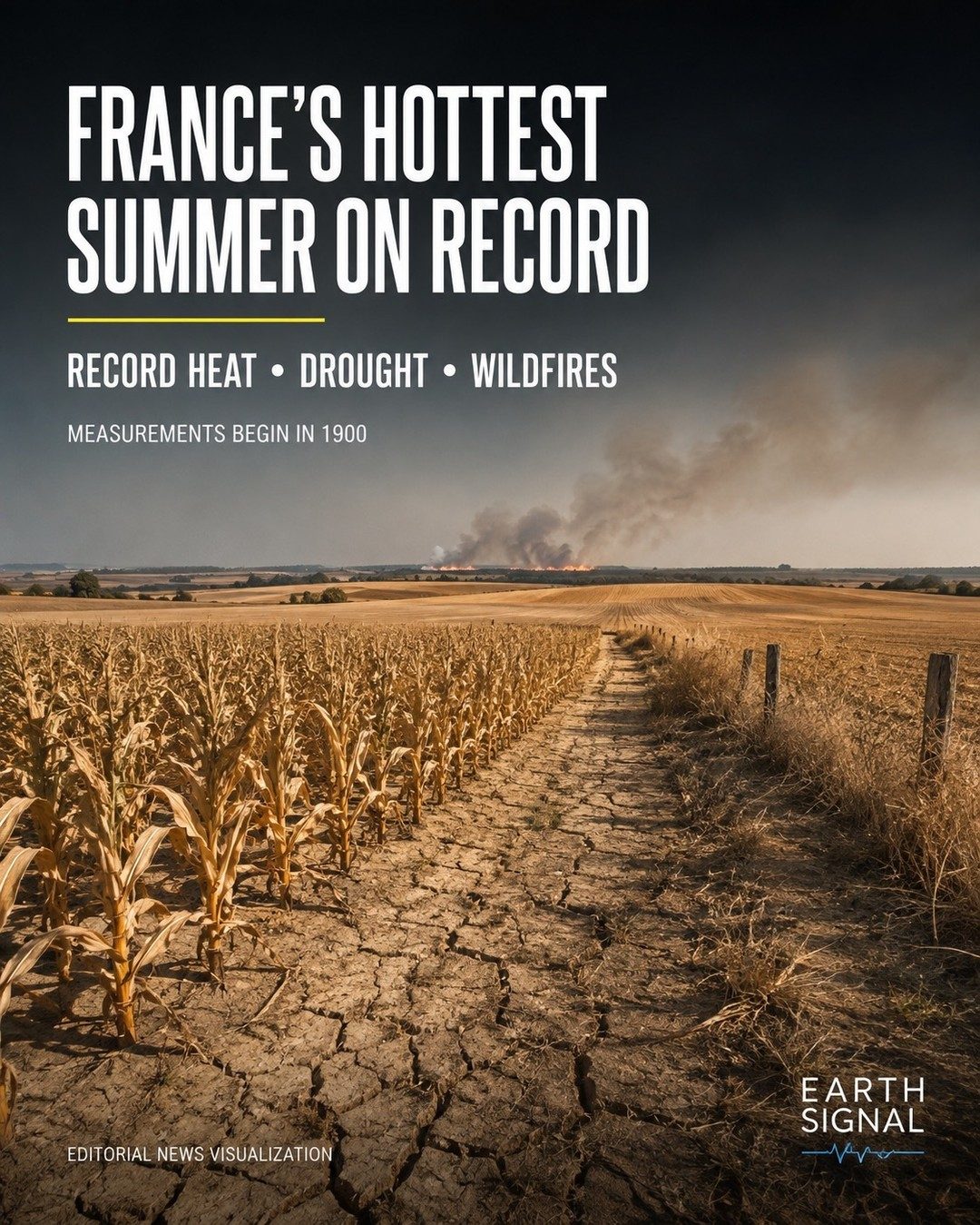 France's Record Heatwave: Heat, Drought, Wildfires