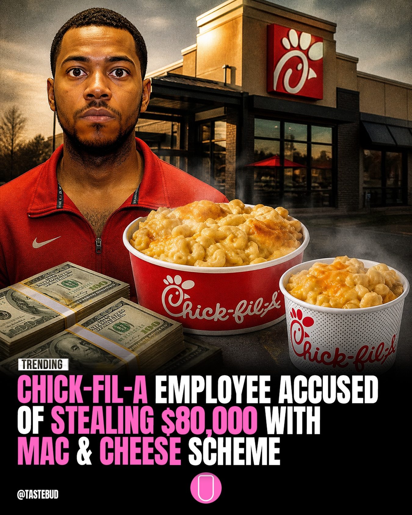 Chick-fil-A Employee's $80K Mac & Cheese Heist Details