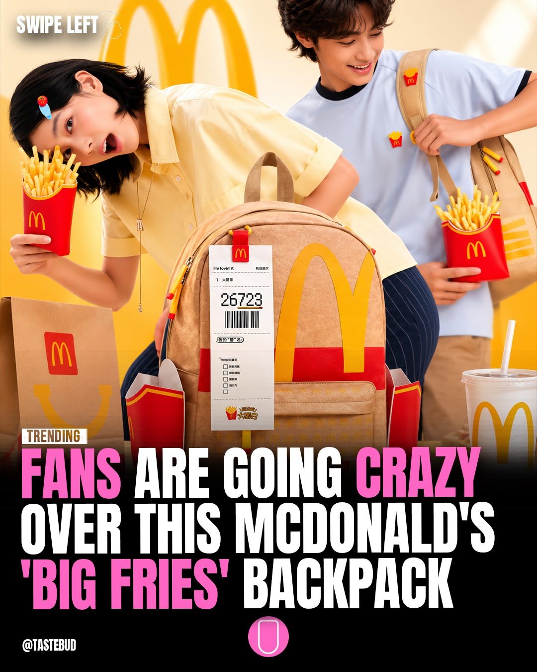 McDonald's Big Fries Backpack: Fan-Inspired Hit Sells Out