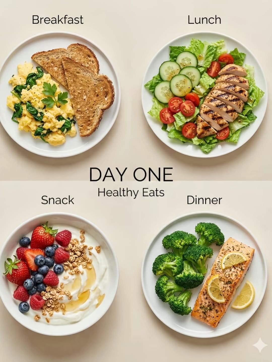 4-Day Healthy Meal Plan: Simple, Balanced Eating with Workit