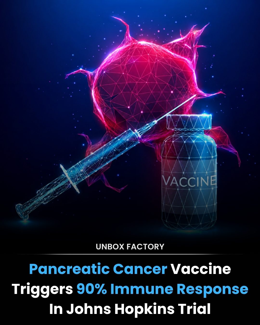 Johns Hopkins Pancreatic Cancer Vaccine Shows 90% Immune Response