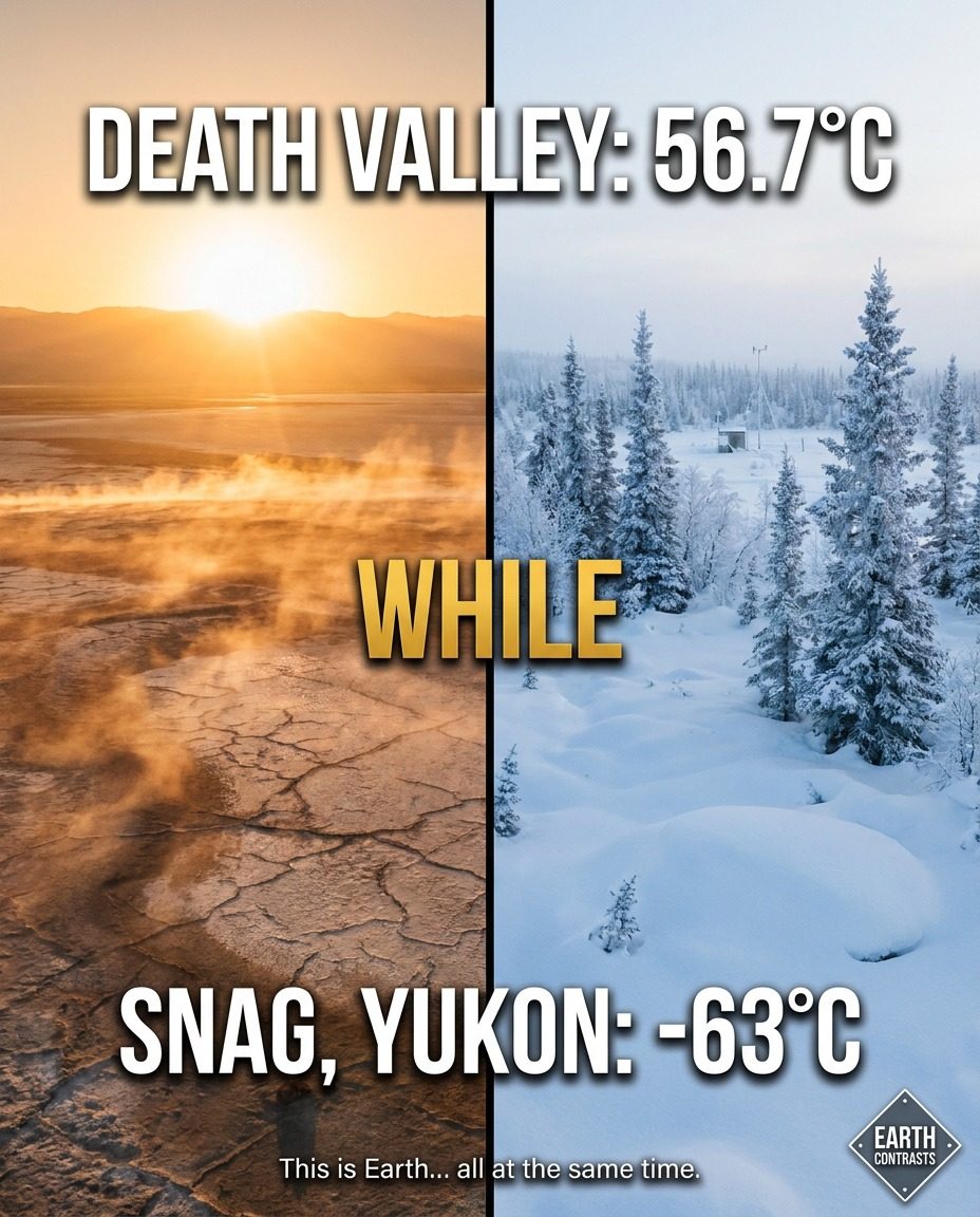 Extreme Temperatures: Death Valley vs.
