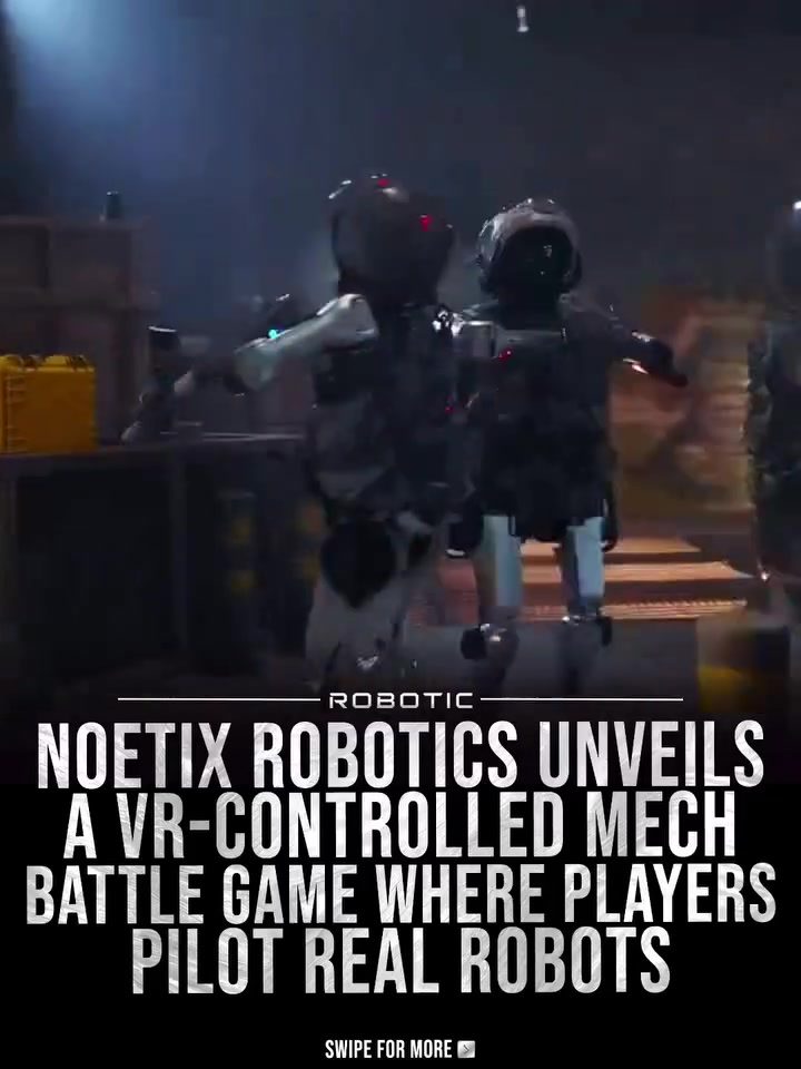 Noetix Robotics' VR Mech Battle: Pilot Real Robots in Combat