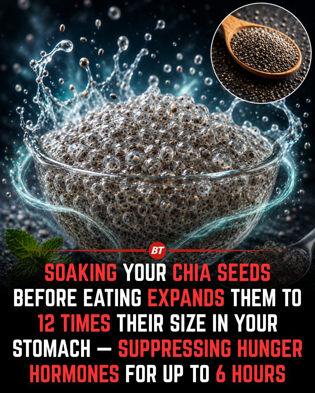 Chia Seeds: Soaking for Weight Management and Hunger Control