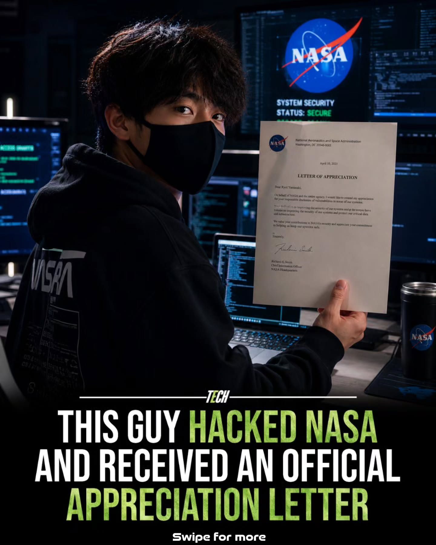 NASA Commends Ethical Hacker for Reporting Security Flaws
