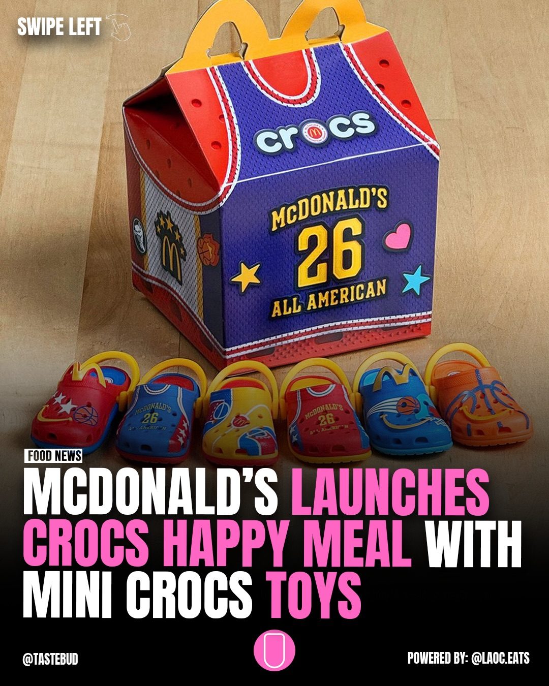 McDonald's and Crocs Team Up for Happy Meal Toy Surprise