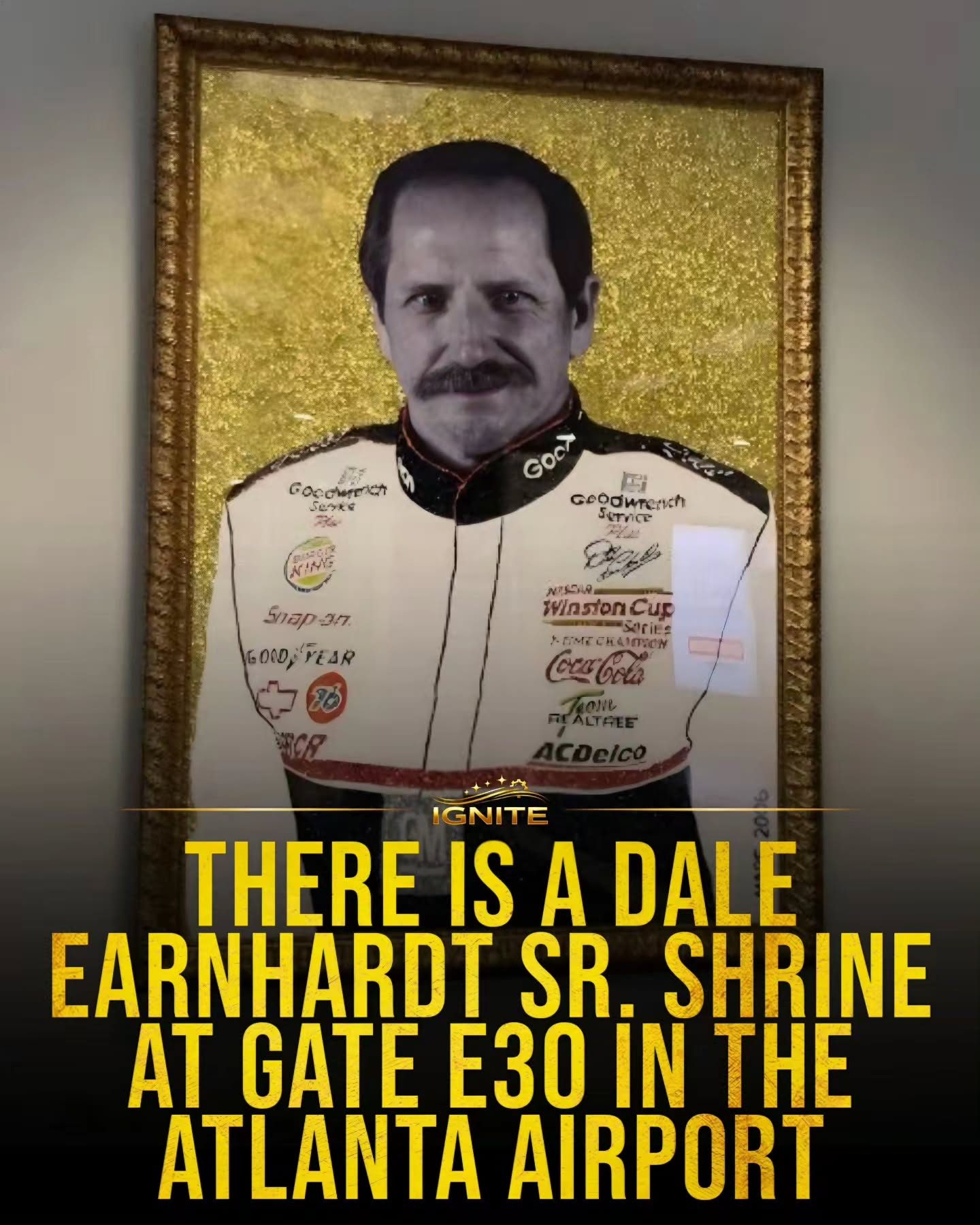 Dale Earnhardt Sr. Memorial at Atlanta Airport