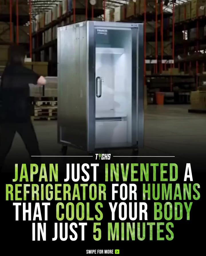 Techs' New Human Cooling Booth: Beat Heat in Just 5 Minutes
