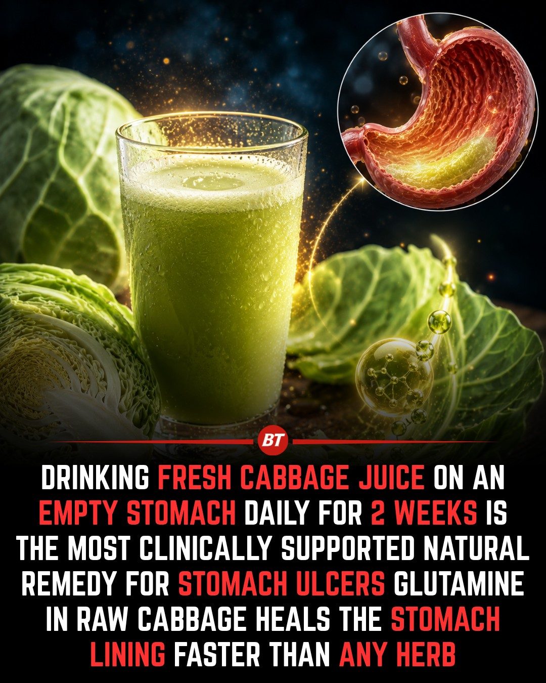 Cabbage Juice: The Historical Natural Remedy for Stomach Ulcers